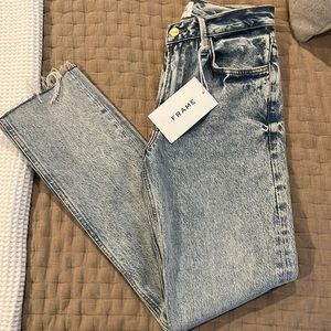 Frame denim le piper jeans size 25 NWT SO CUTE